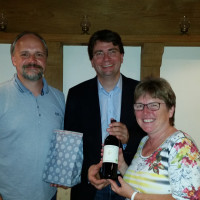 Markus Kubatschka (UB-Vorsitzender), Florian von Brunn und Ilona Deckwerth (Landtagsabgeordnete)